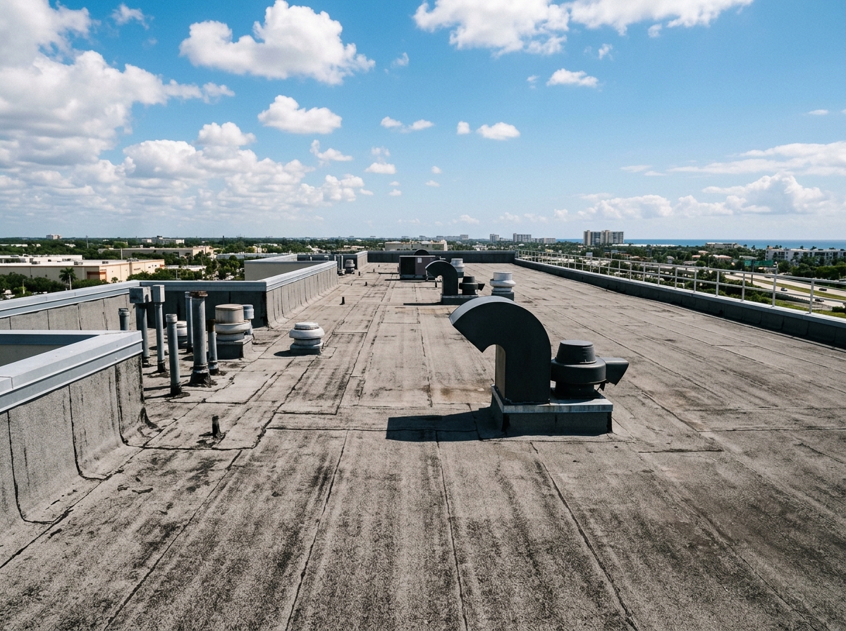 Commercial TPO Cool-Roof Installation in Ybor City